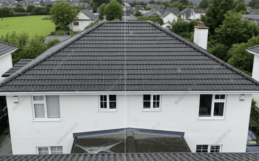 Replaced roof, after