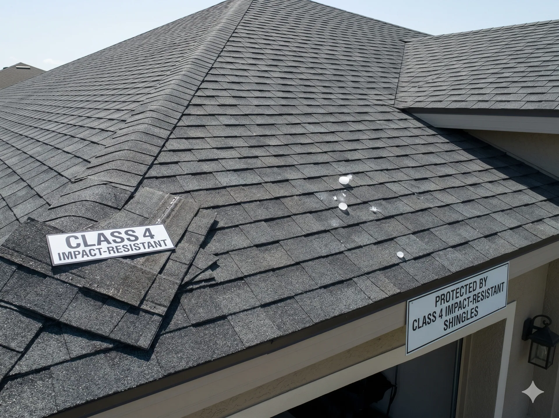 Impact-resistant (Class 4) — Roofing